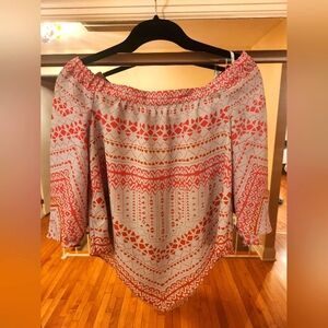 BCBG Maxazaria off the shoulder top